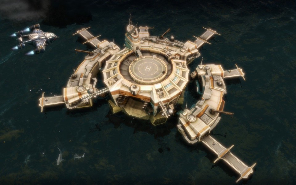 Die Arche ist das Hauptquartier des Spielers, sie verbessert sich in mehreren Stufen und wird in jede neue Partie übernommen.