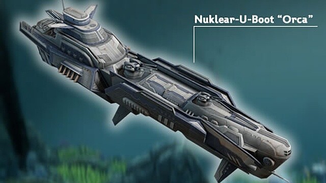 Das neue Nuklear-U-Boot »Orca« gibt's kostenlos zum Patch 1.05 für Anno 2070 dazu.