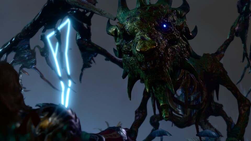 Als ihr ihm begegnet, ist Ansur nur noch ein Schatten seines früheren Selbst.