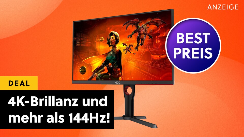 Äußerst hochauflösend und schnell: Der AOC U27G3X Gaming-Monitor ist ein absoluter Hingucker!