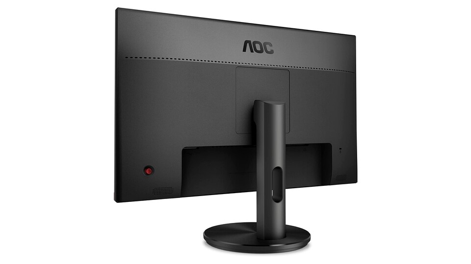 Neben einem Display Port-Anschluss und zwei HDMI-Anschlüssen verfügt der AOC Gaming Monitor sogar über einen ganz oldschooligen VGA-Anschluss.