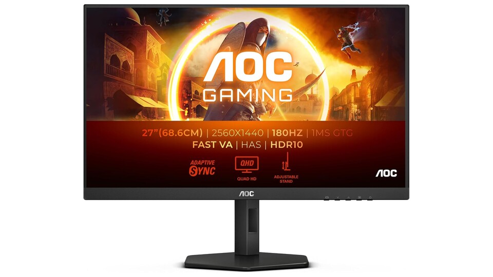 Egal ob ihr Single- oder Multiplayer bevorzugt: Der AOC Gaming-Monitor hat für jede Gattung von PC-Spielern die passenden Specs an Bord!