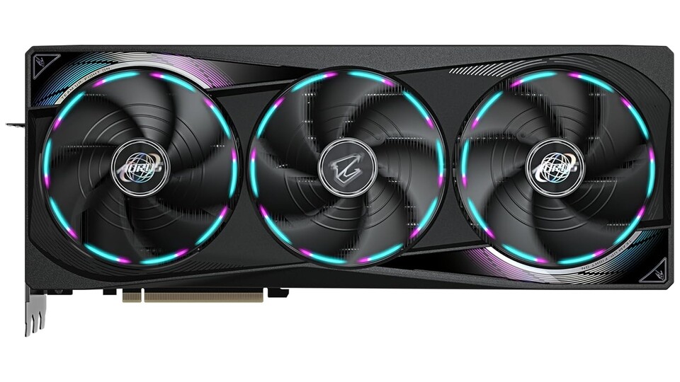 Leise und kühl: Das WINDFORCE-System der AORUS RTX 5070 Ti bändigt die Hitze auch im Chaos von Borderlands 4 mühelos.