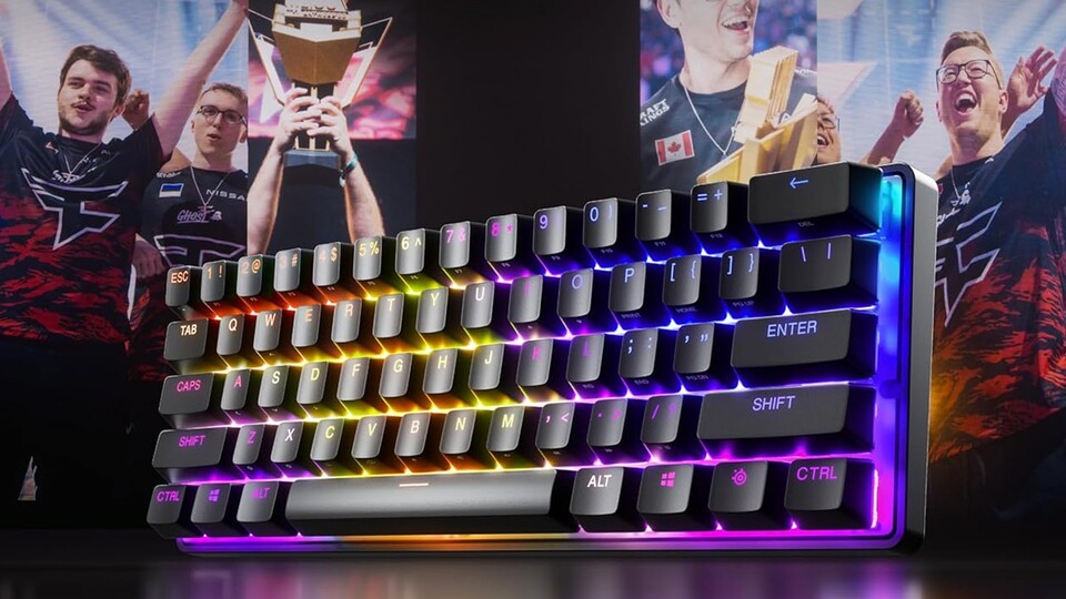 Zahlreiche E-Sportler schwören auf die Apex Pro Mini.