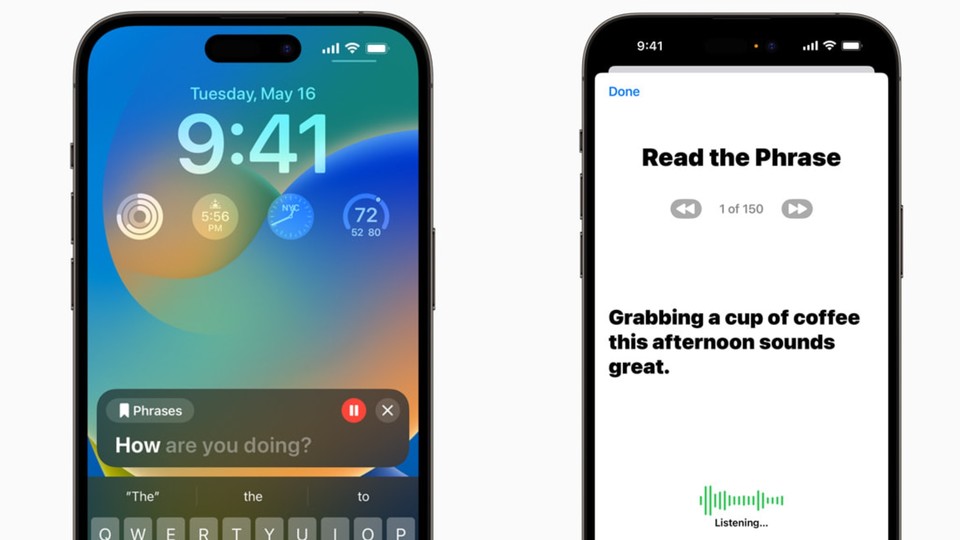 Live Speech and Personal Voice (Source: Apple)