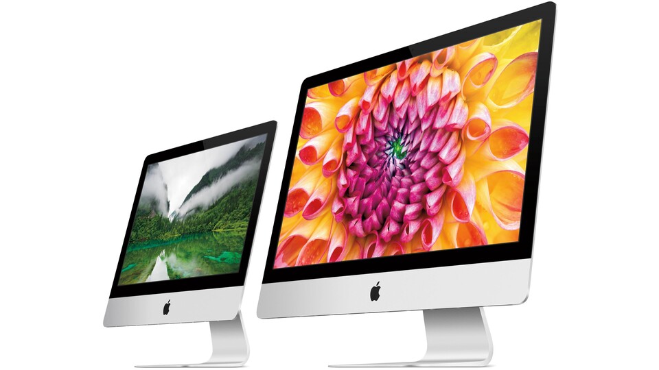 Im Top-Modell des iMac von Anfang 2013 steckt eine Geforce GTX 680MX, die auch anspruchsvollste Spiele ruckelfrei auf den hochauflösenden Bildschirm bringt und ähnlich viel Leistung wie eine Geforce GTX 660 Ti für Desktop-PCs.