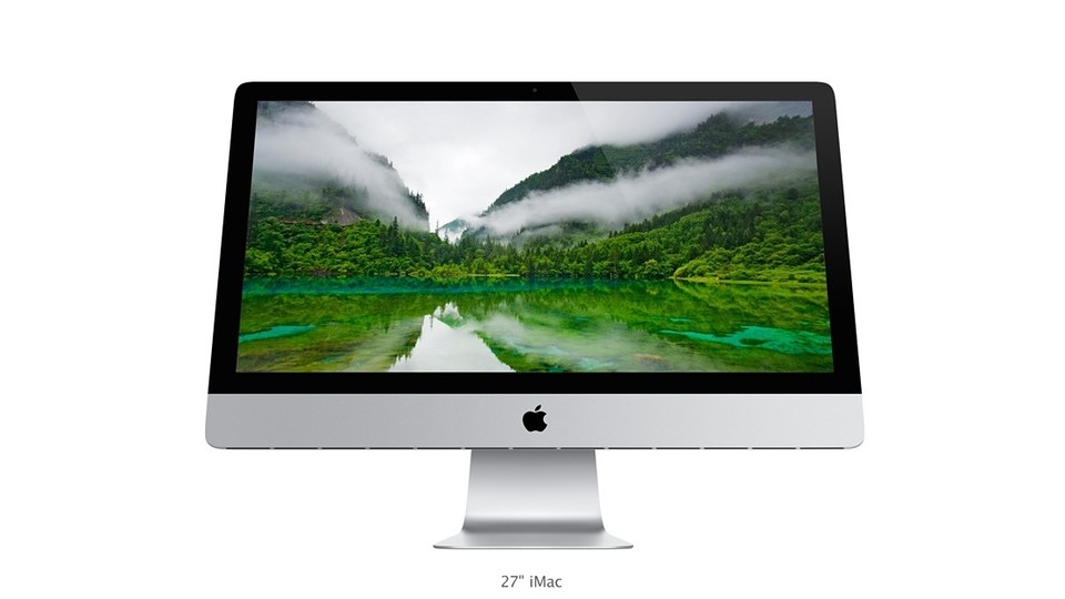 Der neue Apple iMac 2013 mit Haswell-Prozessor und mehr Arbeitsspeicher.