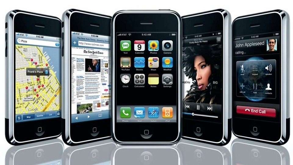 Das Apple iPhone war der Startschuss für die aktuellen Smartphones.