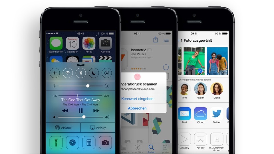 Das Apple iPhone 5S hat ein Problem mit dem »Blue Screen of Death«