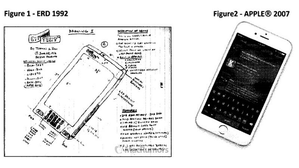 Der Erfinder Thomas Ross ist der Ansicht, Apple habe seine Ideen aus dem Jahr 1992 kopiert. (Bildquelle: MacRumors)