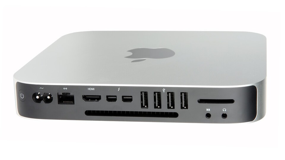 Apples Mini-Mac bietet genug Leistung für Homeoffice und Mediennutzung. 