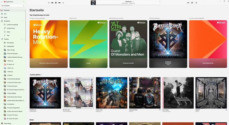 Apple Music zahlt Künstler deutlich fairer als Spotify und fügt sich komfortabel ins Apple Ökosystem ein, hat gegenüber dem Marktführer aber auch ein paar Nachteile. (Bildquelle: Heiko KlingeApple Music)