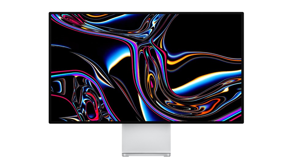Das Apple Pro Display XDR löst mit 6016x3384 Pixel auf. Im Preis ab 5.000 US-Dollar ist kein Ständer oder VESA-Mount für die Wandanbringung enthalten.
