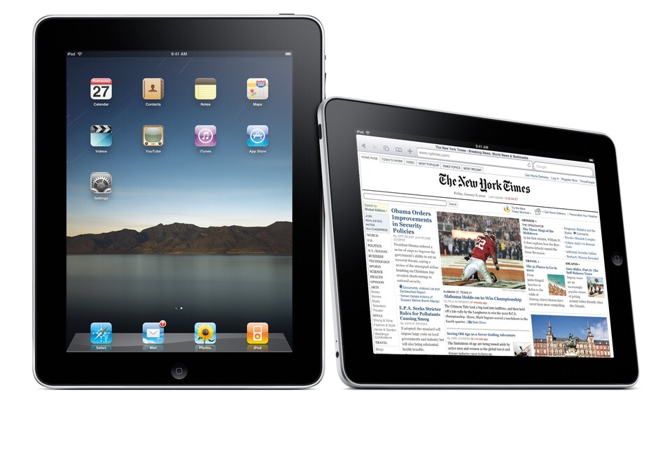 Der iPad glänzt vor allem als Surf-Tablet.