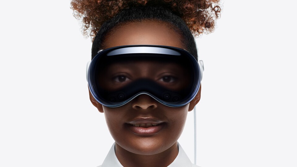 Die Apple Vision Pro erscheint in den USA am 02. Februar. (Bild-Quelle: Apple)