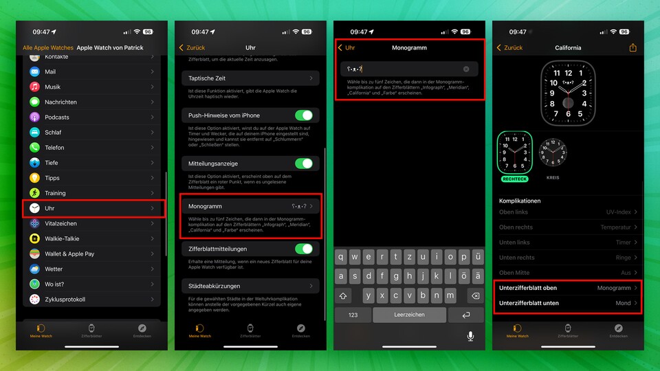 In das Textfeld lassen sich unzählige Zeichen dank Unicode-Unterstützung einfügen. Inspiration findet sich schnell über Google.