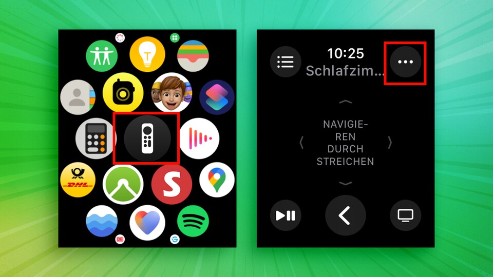 Seit watchOS 11 kann die Apple Watch als Fernbedienung herhalten, was erstaunlich gut funktioniert.