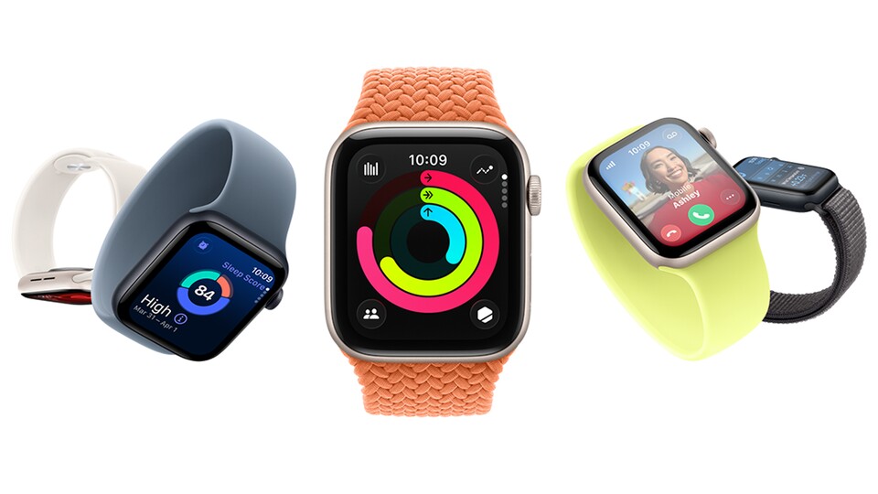 Mit neuem Temperatursensor, Vitalzeichen-App und Schlafapnoe-Mitteilungen ist die Uhr auch in Sachen Gesundheitsfunktionen super verlässlich.