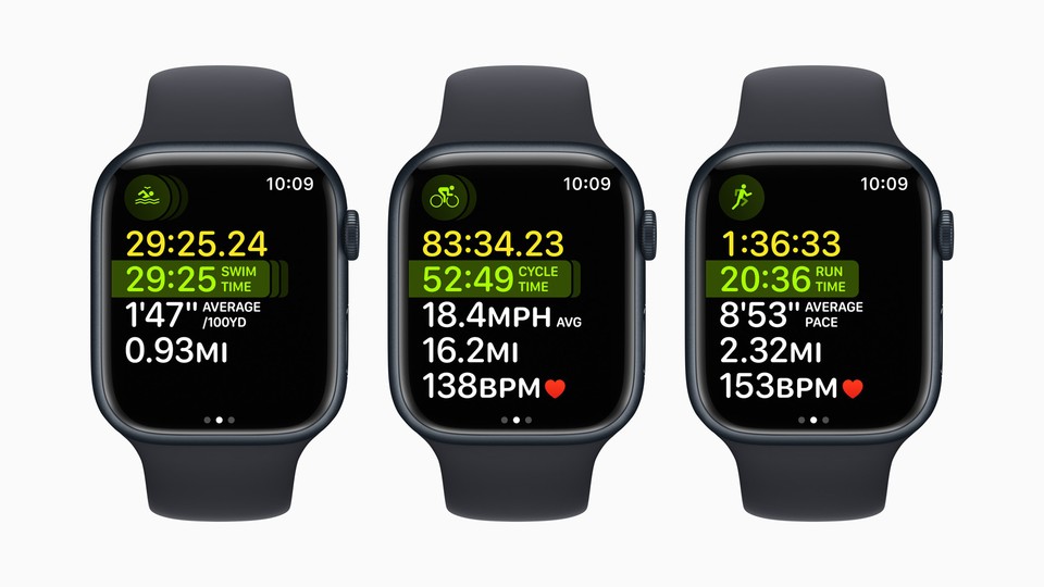 With the watchOS 9 update, Apple has added practical data for runners such as stride length, ground contact time and vertical oscillation to the Apple Watch.