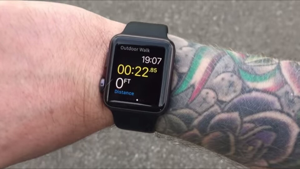 Die Apple Watch mag keine tätowierten Handgelenke.