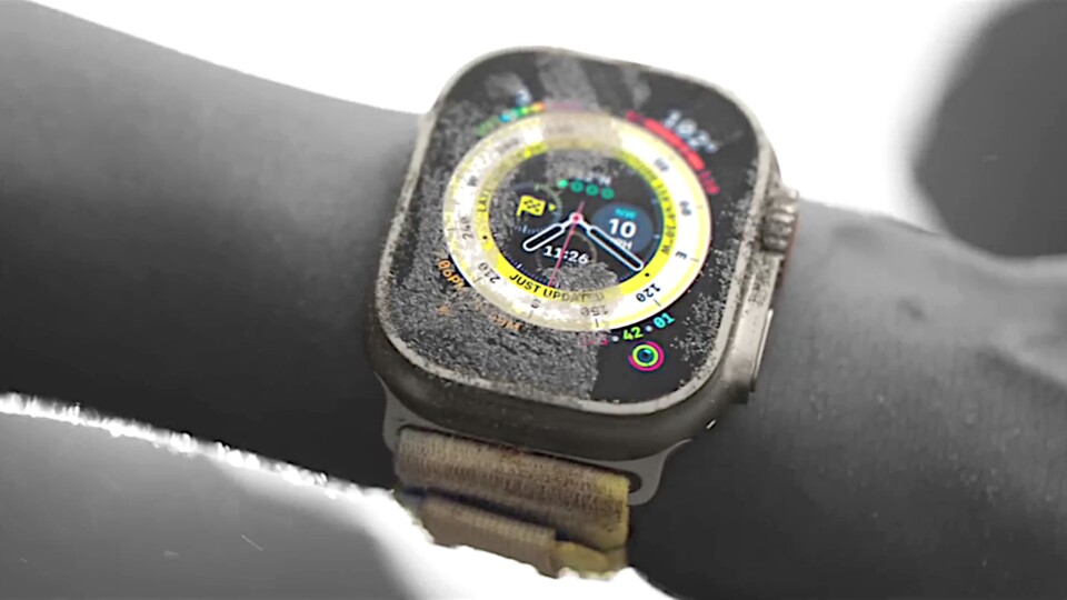 Mit 49 Millimeter ist die Uhr die bisher größte Smartwatch von Apple.