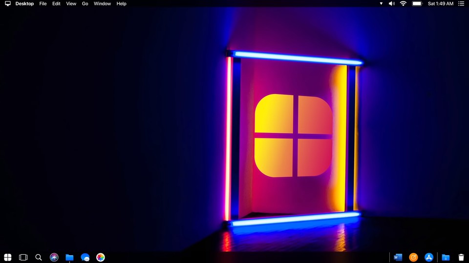 Wie sähe Windows 10 aus, wäre es von Apple designt? (Bildquelle: Youtube/Avdan)
