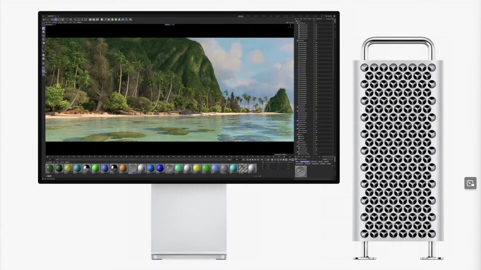 Der neue Mac Pro will der leistungsstärkste Rechner der Apple-Geschichte werden, hat dafür aber auch seinen Preis. (Bildquelle: Apple)