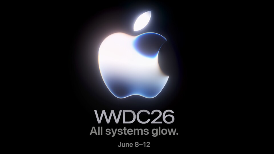 Das Motto von diesem Jahr deutet auf eine visuelle Überarbeitung von Liquid Glass. (Bildquelle: Apple)