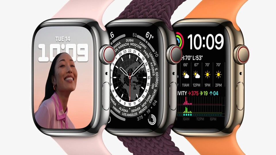 Besonders das Top-Modell der iPhone 15-Reihe soll sich optisch an den Apple Watches orientieren. (Bild: Apple)
