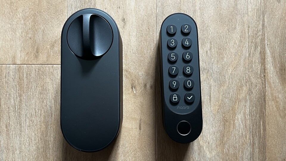 Schicker Klopper: Das Aqara U200 ist nicht das kleinste, aber eines der schicksten Smart Locks.