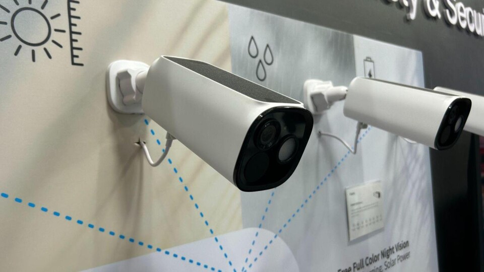 Die Camera G510 überwacht den Außenbereich in 2,5K und setzt dabei auf lokale KI-Erkennung und lokale Speicherung. (Bildquelle: Marten NeelsenGameStar Tech)