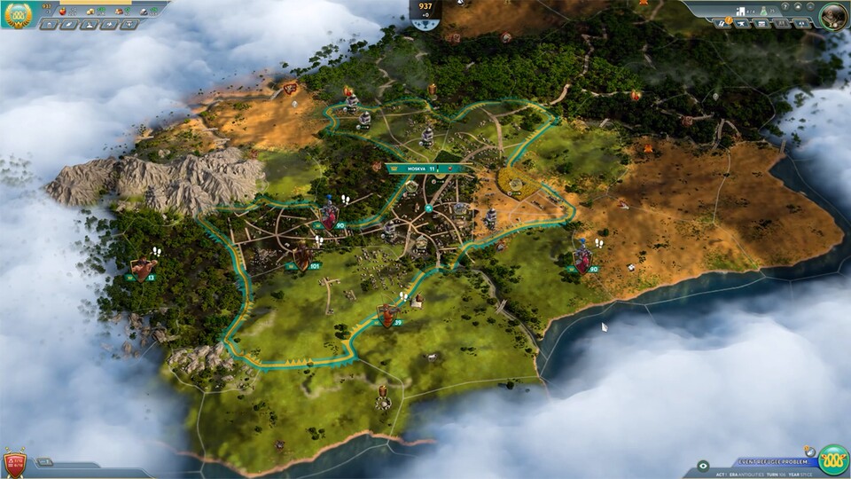 Runden laufen in Ara stets simultan ab. Ihr tätigt alle gleichzeitig eure Befehle und dann geht alles sofort los.