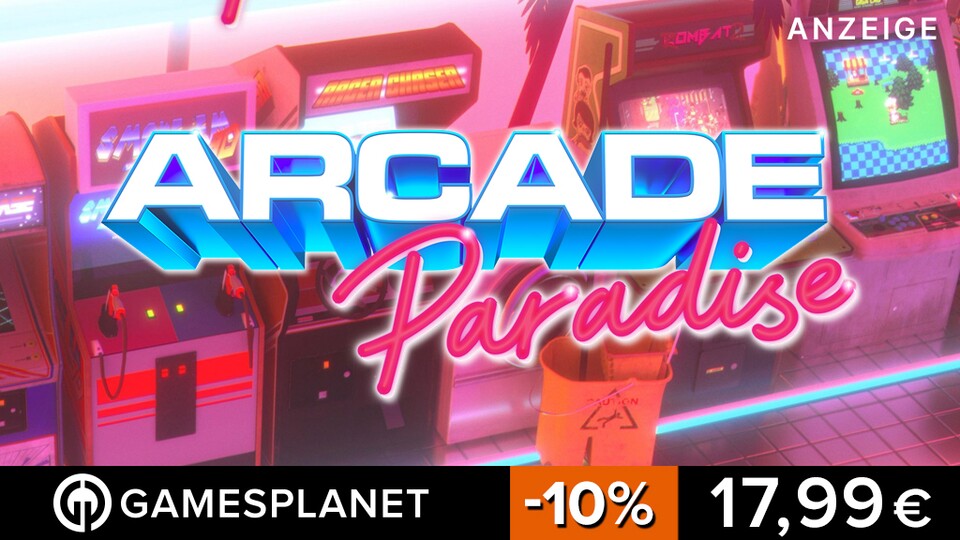 Erlebt echtes Arcade-Feeling und betreibt eure eigene Spielhalle in Arcade Paradise.