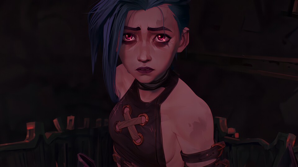 Powder wird während der ersten Staffel von Arcane immer mehr zu Jinx, während sie langsam den Verstand verliert. Staffel 1 endet mit ihrem Anschlag auf Piltover.