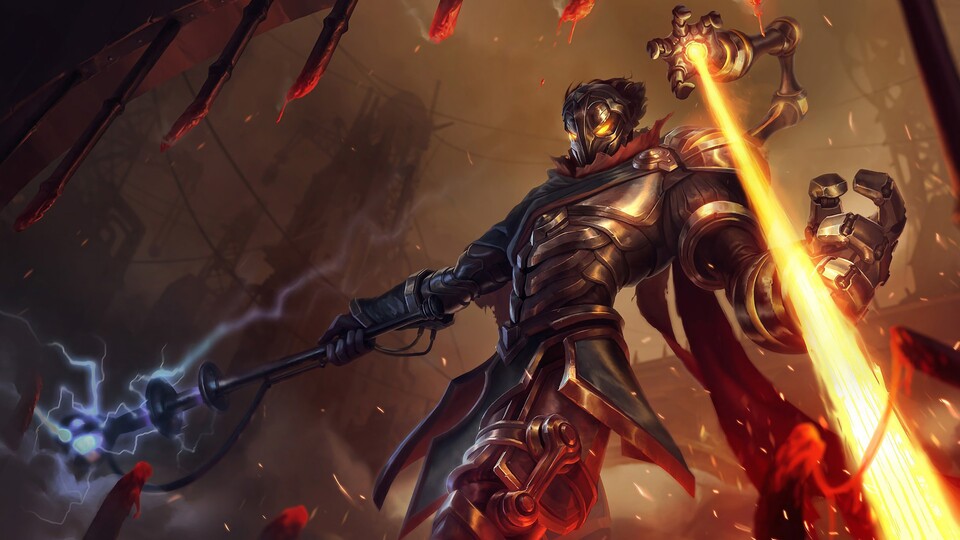 Der kränkliche Viktor sollte nach und nach zur menschlichen Maschine werden und damit so, wie man ihn aus League of Legends kennt.