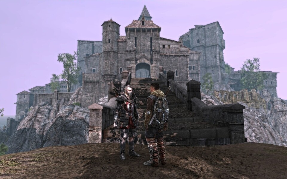 In den eindrucksvollen Burgen trifft der namenlose Held auch auf bekannte Figuren aus der Serie.