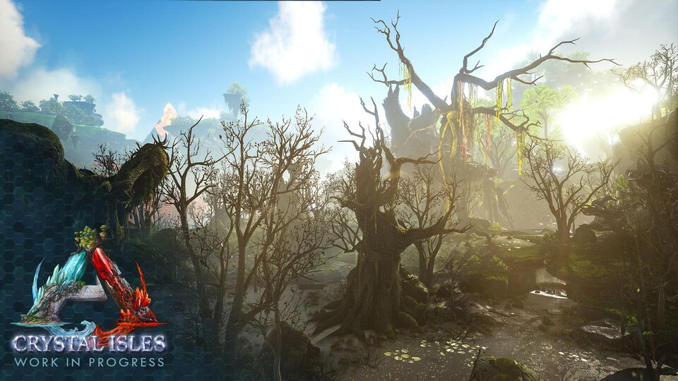 Auf den Crystal Isles von Ark: Survival Evolved können Spieler bald einen neuen Dino zähmen.