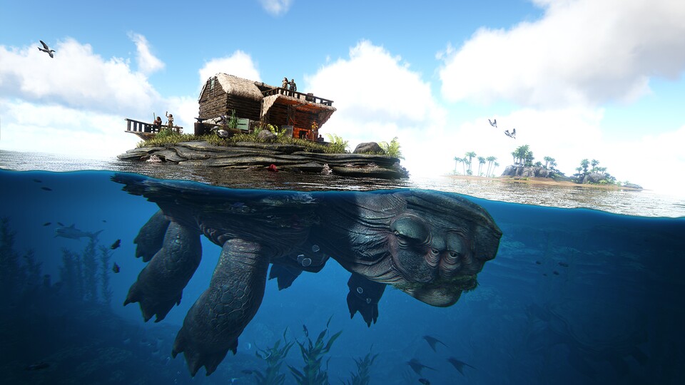 Mit dem Genesis-DLC kehrt ein Hauch Terry Pratchett in Ark: Survival Evolved ein.