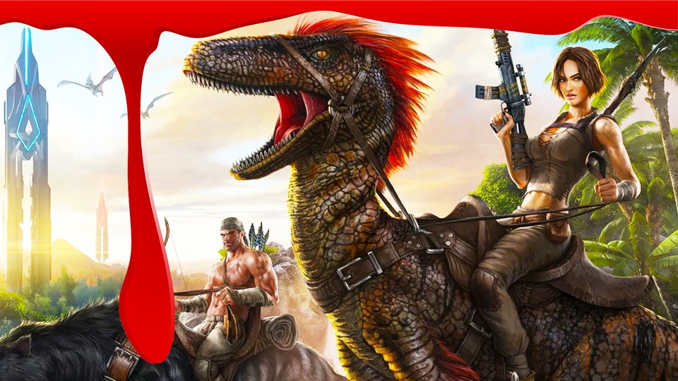 Eine über dem Lagerfeuer gebratene Freundin, riesige Kackhaufen und viele brutale Tode durch die Klauen gemeingefährlicher Dinosaurier: All das und mehr lest ihr im den Memoiren unseres Autors über seine Zeit mit der Nintendo-Switch-Version von Ark: Survival Evolved.