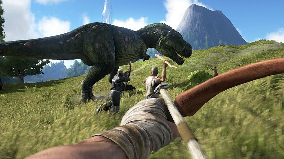 ARK: Survival Evolved verdankt seine sehenswerten Saurier der Unreal Engine 4.