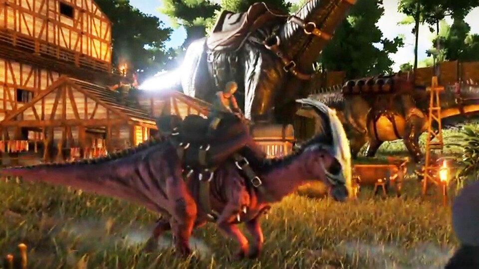 Ark: Survival Evolved - Trailer zur offiziellen Mod »Primitive+«