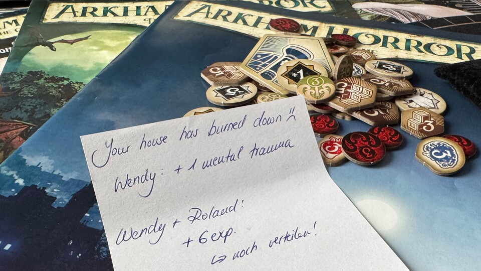 Unsere erste Runde ging gar nicht gut aus: Das Haus, abgebrannt. Wendy, tot. Beim zweiten Versuch lief es schon deutlich besser! Ok ... streicht das »deutlich« ...