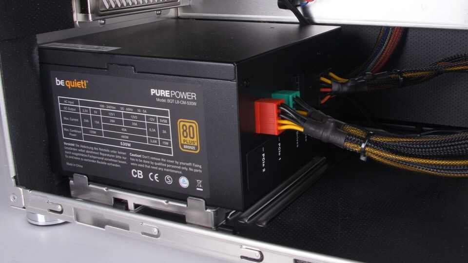 Das liebgewonnene Netzteil aus dem 2015er-PC geht doch noch! Ja, das mag sein aber ob es auch für moderne PC-Bauteile ausgelegt ist und auch in Stresssituationen zuverlässig arbeitet? (Bildquelle: Arlt)