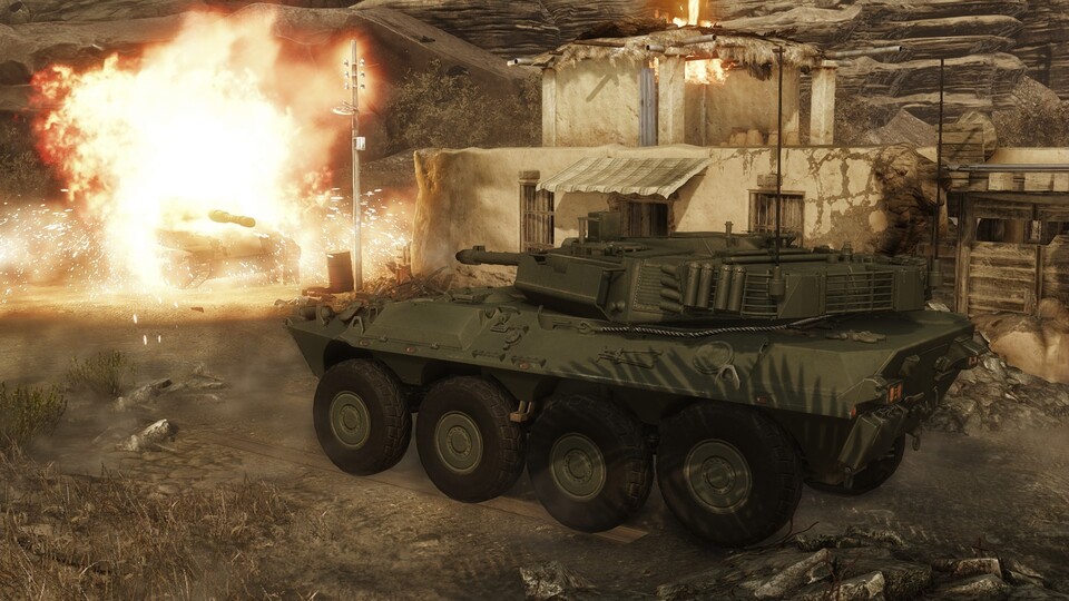 Der Centauro 120 ist einer der acht neuen Panzer aus der Early-Access-Phase von Armored Warfare.