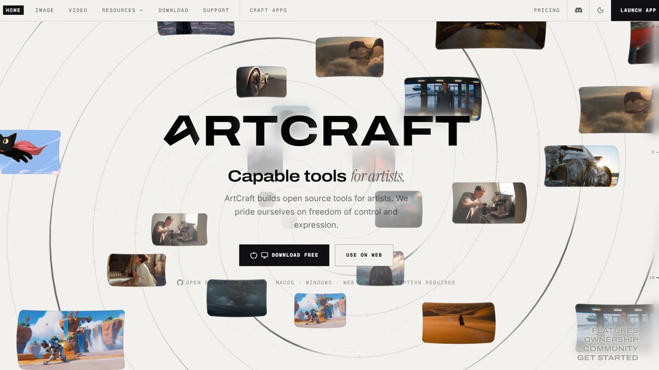 Aktuell befindet sich ArtCraft noch in der Entwicklung, hat aber bereits zahlreiche Features, die aus der Adobe-Suite bekannt sind. (Bildquelle: GameStar Tech)