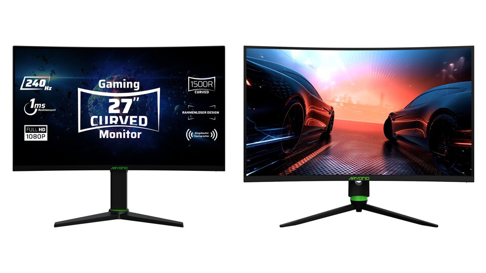 Diese beiden Gaming-Monitore kosten dank Coupon auf Amazon unter 200€.