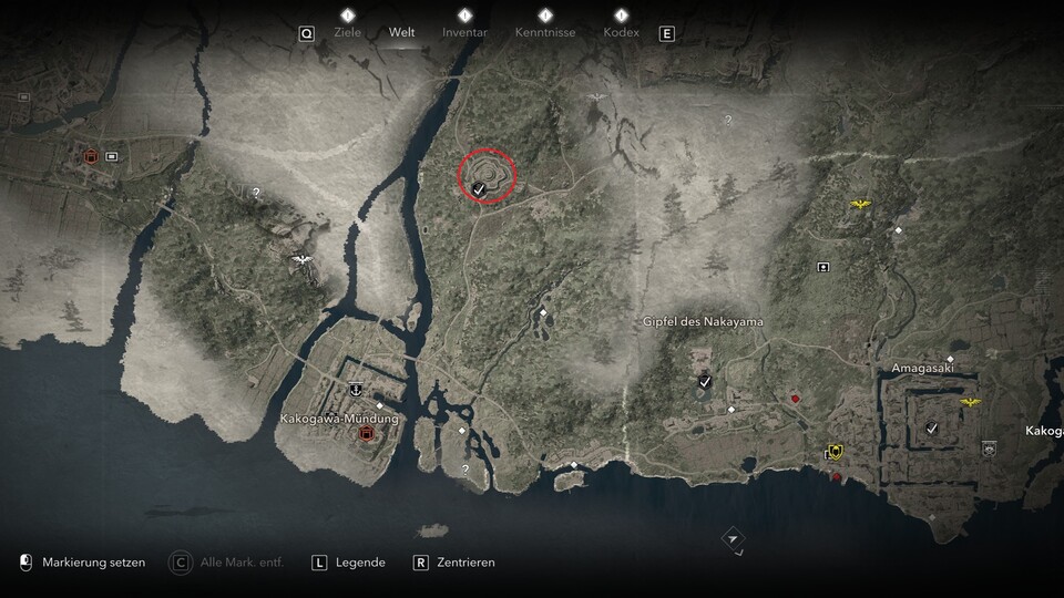 Für das Gewehr müsst ihr euch durch ein altes Grab inmitten einer Festung kämpfen.