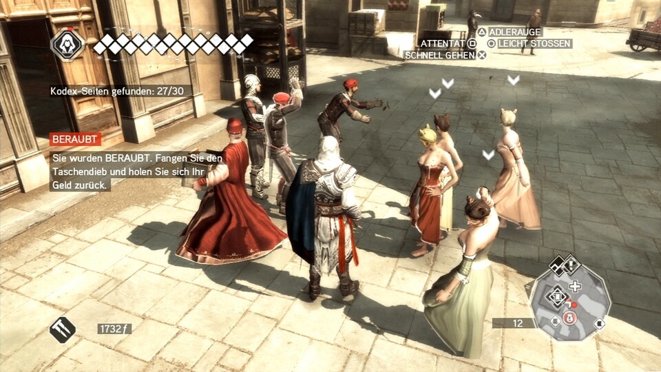 Der Plan: Online-Pflicht für ein Offline-Spiel wie Assassin's Creed 2.