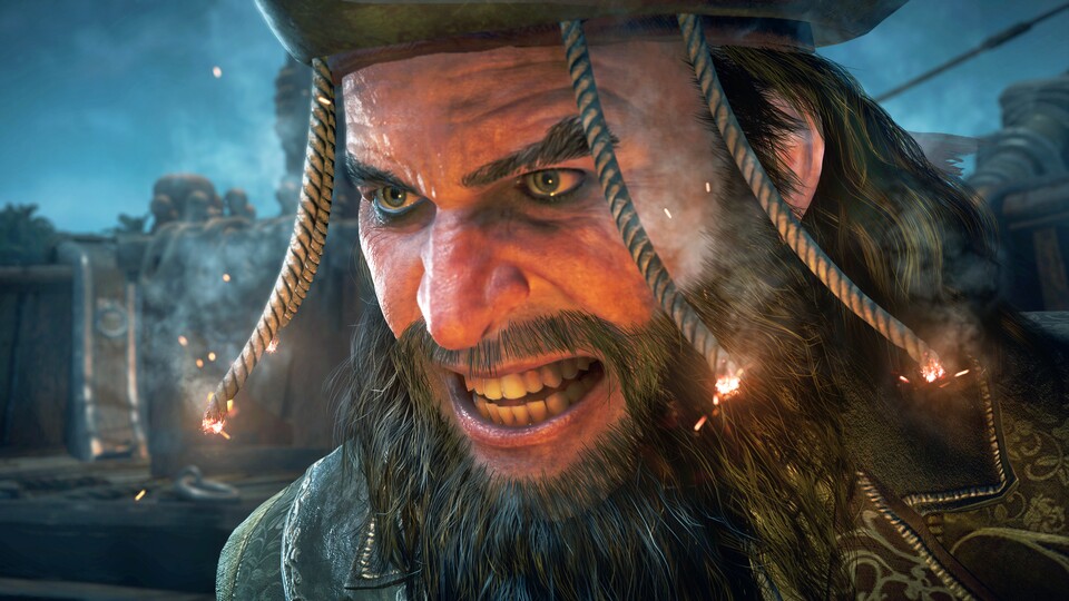 Der irre Pirat Blackbeard spielt dieses Mal eine noch größere Rolle.