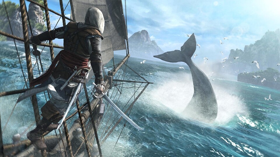 Brachiale Seeschlachten wie in Assassin's Creed Black Flag wird es in Valhalla voraussichtlich nicht geben.